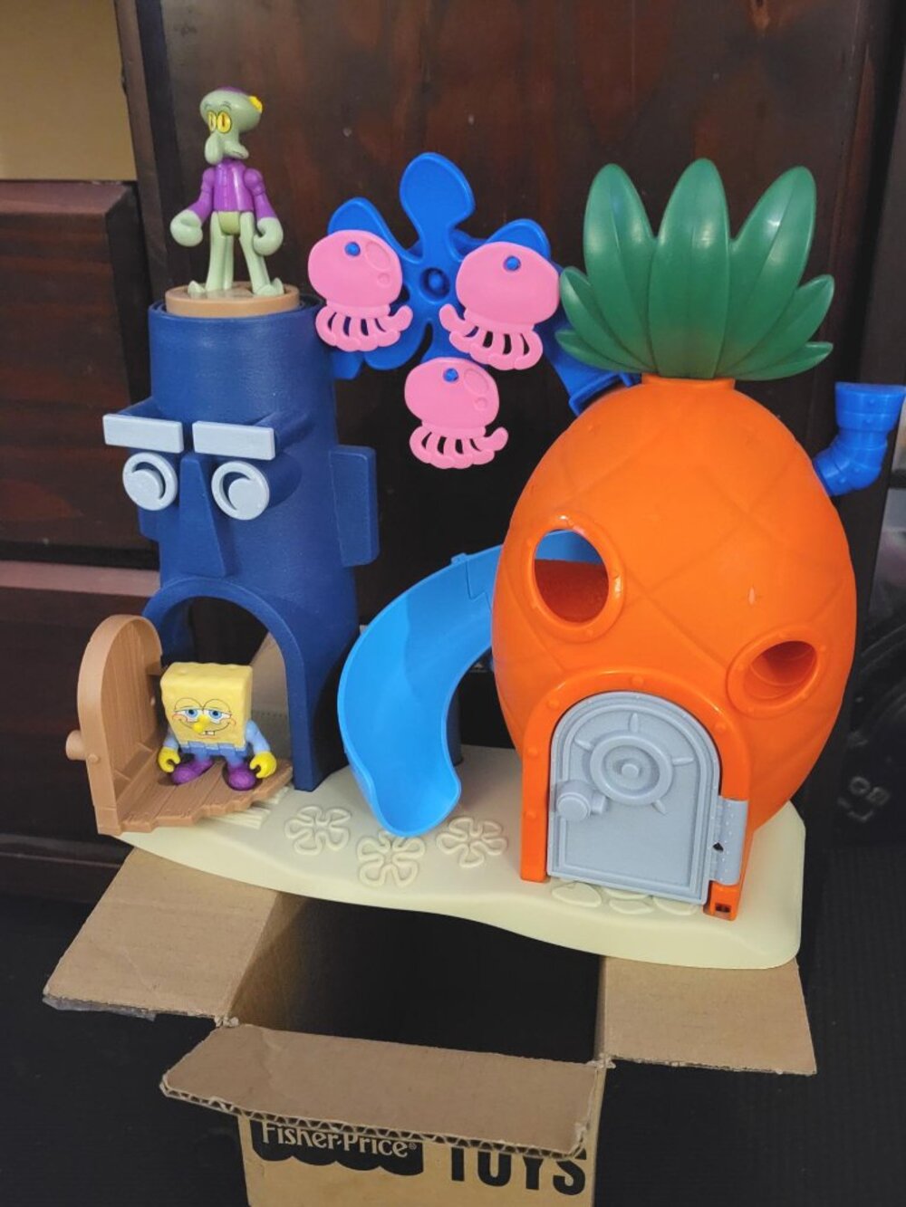 Fisher-Price Imaginext SpongeBob Bikini Bottom Playset Preschool Toy set